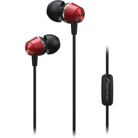 AURICULARES INTRAUDITIVOS PIONEER SE-QL2T-R/ CON MICROFONO/ JACK 3.5/ ROJOS