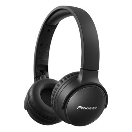 AURICULARES INALAMBRICOS PIONEER SE-S6BN-B/ CON MICROFONO/ BLUETOOTH/ NEGROS