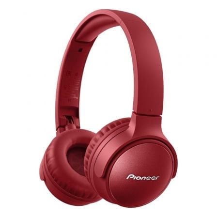 AURICULARES INALAMBRICOS PIONEER SE-S6BN-R/ CON MICROFONO/ BLUETOOTH/ ROJOS