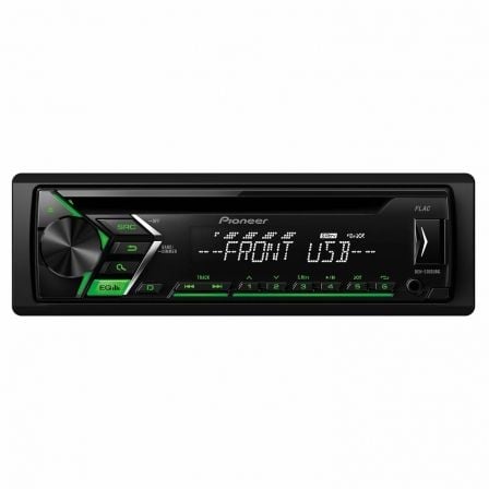 AUTORRADIO PIONEER DEH-S100UBG - CD - MOSFET 50WX4 - FM/AM RDS - PANEL FRONTAL EXTRAIBLE - PANTALLA LCD - AUX IN - USB - ILUM BO