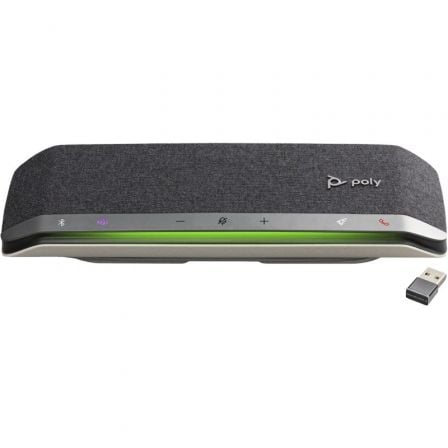 ALTAVOZ PORTATIL PARA CONFERENCIAS PLANTRONICS POLY SYNC 40-M PARA MICROSOFT TEAMS/ USB-BLUETOOTH/ NEGRO