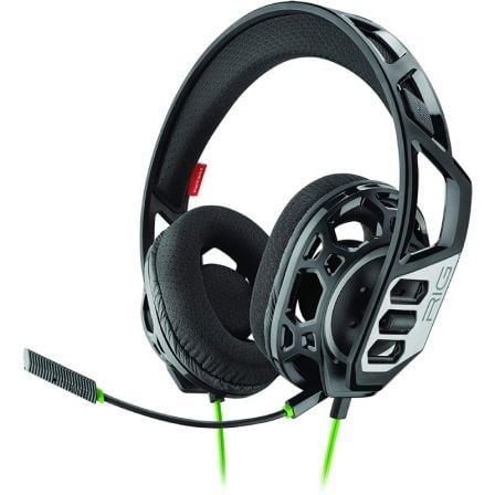 AURICULARES CON MICROFONO PLANTRONICS RIG 300 HX E+A - DRIVERS 4CM - MICROFONO UNIDIRECCIONAL - CONECTOR JACK 3.5MM - CABLE 1.3M