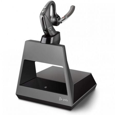 AURICULAR INALAMBRICO PLANTRONICS VOYAGER 5200 OFFICE/ CON MICROFONO/ BLUETOOTH/ RJ/ NEGRO