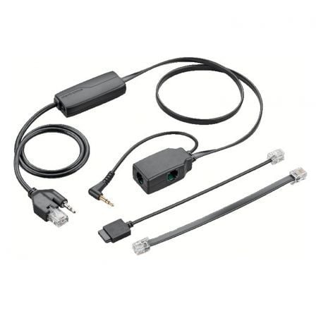 CABLE CONMUTADOR ELECTRONICO PLANTRONICS EHS APA-23 - CONTROLA LAS LLAMADAS DE TELEFONO - VALIDO PARA TELEFONO ALCATEL HL10