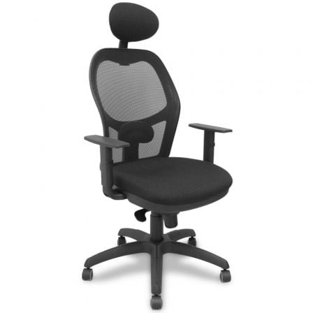 SILLA DE OFICINA PIQUERAS Y CRESPO JORQUERA 15SM840B840B10CRPC/ NEGRA | Muebles