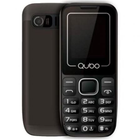 TELEFONO MOVIL QUBO P-180BK PARA PERSONAS MAYORES/ NEGRO