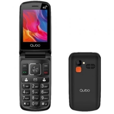 TELEFONO MOVIL QUBO P-210NW 4G PARA PERSONAS MAYORES/ NEGRO