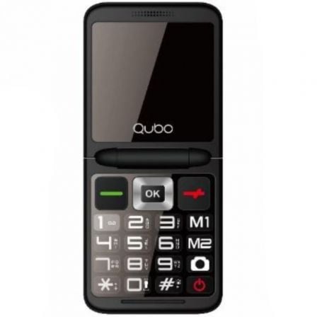 TELEFONO MOVIL QUBO X-10 PARA PERSONAS MAYORES/ AZUL