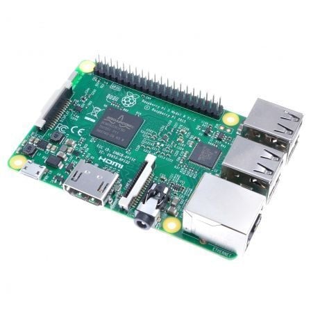 RASPBERRY PI 3 B - QC 1..2GHZ - 1GB RAM - VIDEOCORE IV 3D - BT 4.1 - 4*USB 2.0 - HDMI - WIFI - ETHERNET - MICROSD