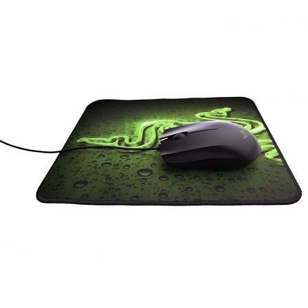 RATON Y ALFOMBRILLA GAMING RAZER ABYSSUS AND GOLIATHUS - 5000PPP - BOTONES HYPERESPONSE - BASE ANTIDESLIZANTE - FABRICADA EN TEL