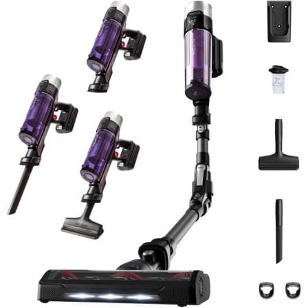 ASPIRADOR ESCOBA CON BATERIA ROWENTA X-FORCE FLEX 9.60 ALLERGY CARE/ 100W/ AUTONOMIA 45 MIN