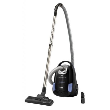 ASPIRADOR DE TRINEO ROWENTA RO2611EA CITY SPACE FACELIFT - 750W - BOLSA 2.5L - NIVEL DE RUIDO 78DB - CABLE 5M - NEGRO/AZUL