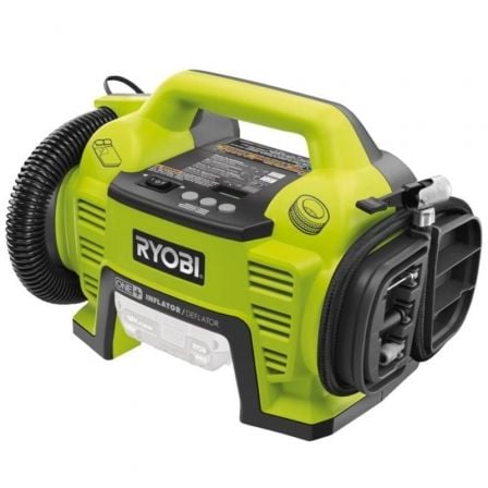 COMPRESOR-INFLADOR SIN CABLE RYOBI ONE+ R18I-0/ 18V / SIN BATERIA NI CARGADOR