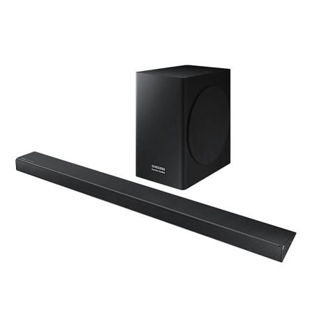 BARRA DE SONIDO SAMSUNG HW-Q60R - 360W - 5.1 - BLUETOOTH - ACOUSTIC BEAM / MODO DE JUEGO PRO / SONIDO ADAPTATIVO / EXPERIENCIA F