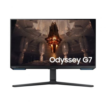 SMART MONITOR GAMING SAMSUNG ODYSSEY G7 S32BG700EU 32"/ 4K/ 1MS/ 144HZ/ IPS/ REGULABLE EN ALTURA/ SMART TV/ MULTIMEDIA/ NEGRO