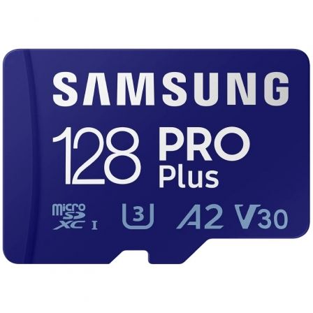 TARJETA DE MEMORIA SAMSUNG PRO PLUS 2021 128GB MICROSD XC/ CLASE 10/ 160MBS