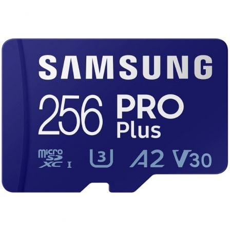 TARJETA DE MEMORIA SAMSUNG PRO PLUS 2021 256GB MICROSD XC/ CLASE 10/ 160MBS