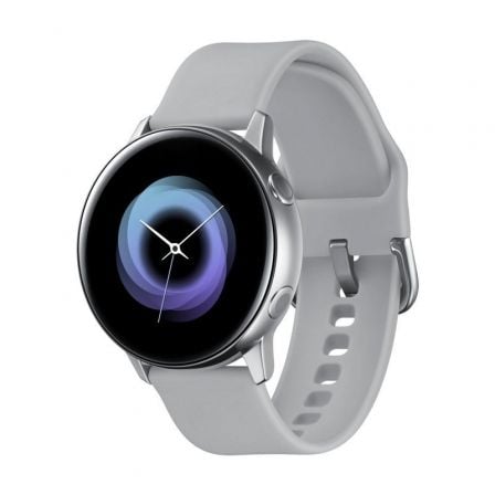 SMARTWATCH SAMSUNG GALAXY WATCH ACTIVE/ NOTIFICACIONES/ FRECUENCIA CARDIACA/ GPS/ PLATA