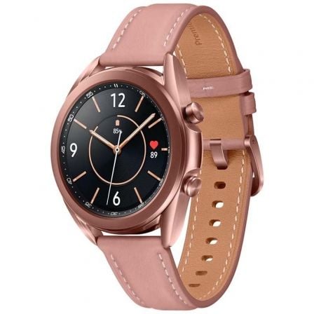 RELOJ INTELIGENTE SAMSUNG GALAXY WATCH3 MYSTIC BRONZE 41MM - PANTALLA SUPER AMOLED 1.2" - BT5 - SENSOR HRM - SENSOR ECG - 5ATM+I