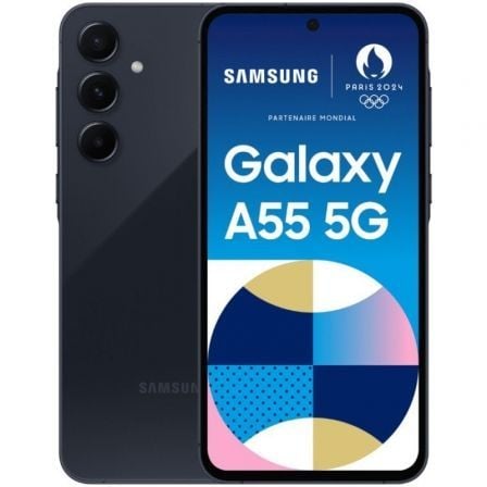 SMARTPHONE SAMSUNG GALAXY A55 8GB/ 128GB/ 6.6"/ 5G/ NEGRO ECLIPSE
