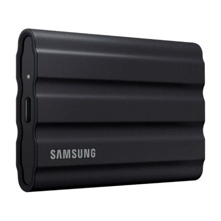 DISCO EXTERNO SSD SAMSUNG PORTABLE T7 SHIELD 2TB/ USB 3.2/ NEGRO |