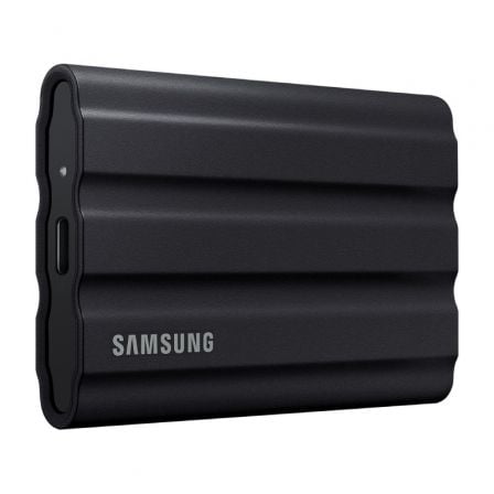 DISCO EXTERNO SSD SAMSUNG PORTABLE T7 SHIELD 4TB/ USB 3.2/ NEGRO