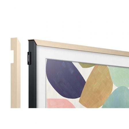 MARCO BEIGE PARA TELEVISOR SAMSUNG THE FRAME 32"/81CM - ACOPLE MAGNETICO