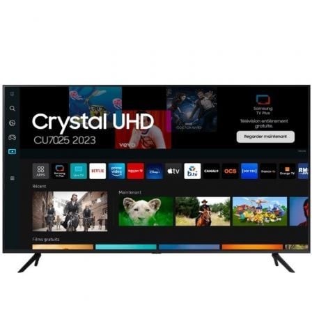 TELEVISOR SAMSUNG CRYSTAL UHD TU43CU7025K 43"/ ULTRA HD 4K/ SMART TV/ WIFI | Televisor hasta 43 pulgadas