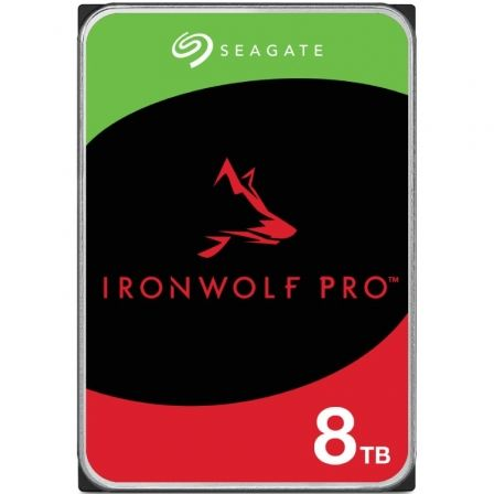 DISCO DURO SEAGATE IRONWOLF PRO 8TB/ 3.5"/ SATA III/ 256MB