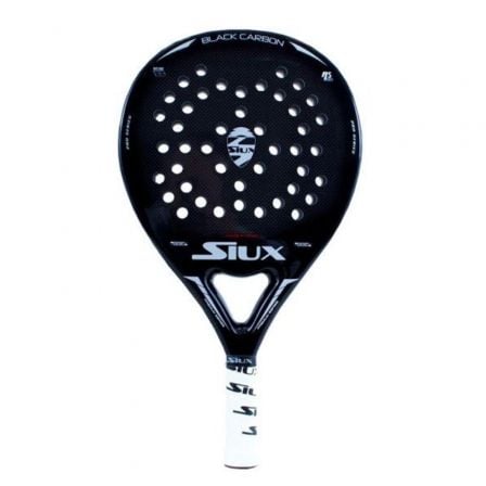 PALA DE PADEL SIUX BLACK CARBON BRILLO/ NEGRO