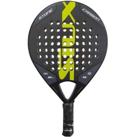 PALA DE PADEL SIUX STONE CARBON 3K/ AMARILLA Y NEGRA