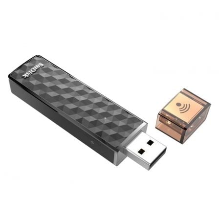 PENDRIVE SANDISK CONNECT WIRELESS STICK 128GB - HOTSPOT WIFI - TRANSMITE DATOS HASTA A 3 DISPOSITIVOS SIMULTANEOS SIN CABLES NI