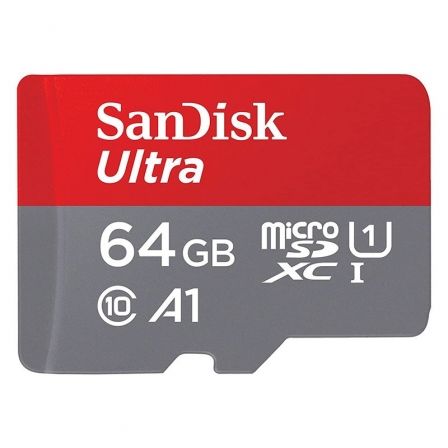 TARJETA DE MEMORIA SANDISK ULTRA 64GB MICROSD XC I/ CLASE 10/ 120MBS | Tarjetas de memoria