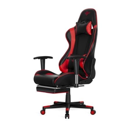 SILLA SPIRIT OF GAMER SIEGE HORNET RED - INCLINACION / ALTURA / BRAZOS REGULABLES - REPOSAPIES INCORPORADO - HASTA 120KG