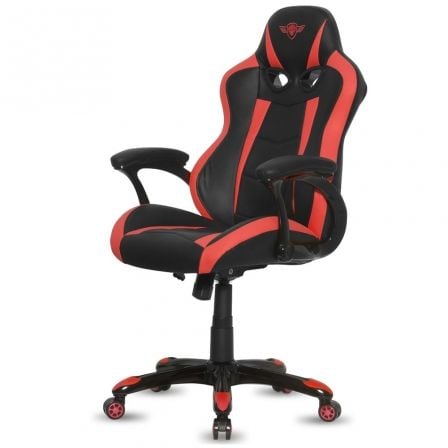 SILLA SPIRIT OF GAMER RACING RED - INCLINACION / ALTURA REGULABLES - BRAZOS XL FIJOS - 5 RUEDAS 360 - HASTA 120KG