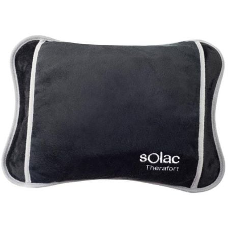 BOLSA DE AGUA CALEFACTABLE SOLAC CALDEA - CALOR TERAPEUTICO - CARGA 10 MIN - ERGONOMICA - TACTO EXTRA SUAVE