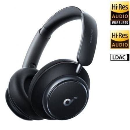 AURICULARES INALAMBRICOS SOUNDCORE SPACE Q45/ CON MICROFONO/ BLUETOOTH/ NEGROS