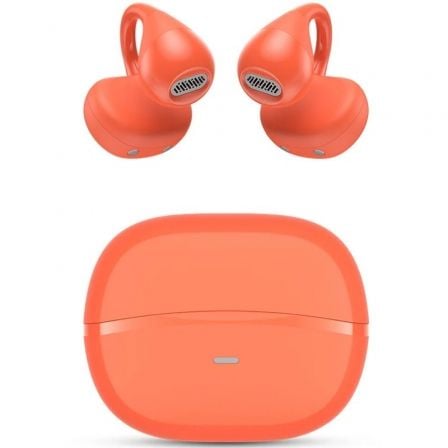 AURICULARES BLUETOOTH SPC BOOST CLIP CON ESTUCHE DE CARGA/ AUTONOMIA 6H/ ROJOS