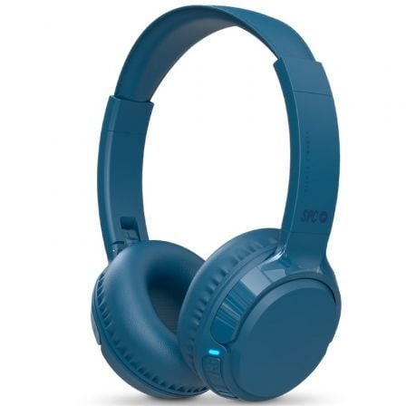 AURICULARES INALAMBRICOS SPC HERON 2 STUDIO/ CON MICROFONO/ BLUETOOTH/ AZULES