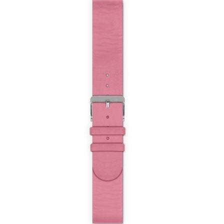 CORREA DE CUERO SPC SMARTEE LEATHER BRACELET ROSA - COLOR MATE - HEBILLA CLASICA - COMPATIBLE CON LOS RELOJES 9611 SLIM Y 9609 C