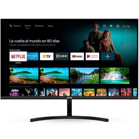 SMART MONITOR SPC 900024N 24"/ FULL HD/ SMART TV/ MULTIMEDIA/ NEGRO