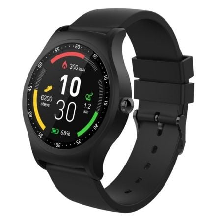 RELOJ INTELIGENTE SPC SMARTEE CIRCLE MAX MULTIDEPORTE - PANTALLA 3.3CM IPS - BT4.2 - PULSOMETRO - NOTIFICACIONES - GESTION LLAMA