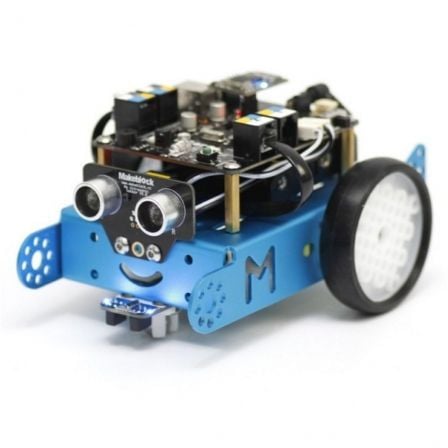 ROBOT EDUCATIVO MBOT SPC MAKEBLOCK - 38 PIEZAS ENSAMBLABLES - MICROCONTROLADOR ARDUINO UNO - PROGRAMACION GRAFICA - COMUNICACION