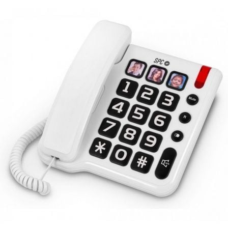 TELEFONO SPC COMFORT NUMBERS 3294/ BLANCO