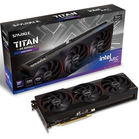 TARJETA GRAFICA SPARKLE INTEL ARC B580 TITAN NOX OC EDITION/ 12GB GDDR6