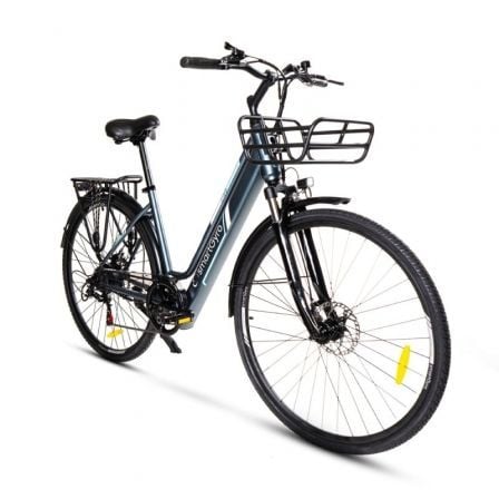 BICICLETA ELECTRICA SMARTGYRO EBIKE SUNSET TITANIUM/ MOTOR 250W/ RUEDAS 27.5"/ TITANIUM | Bicicletas electricas