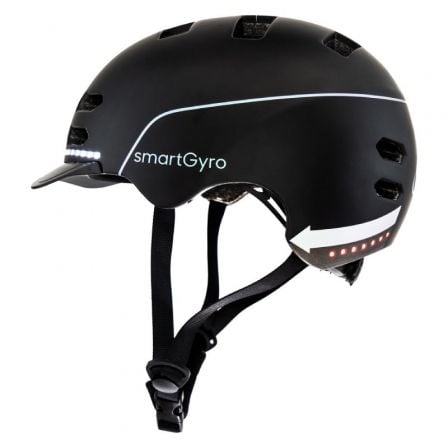 CASCO PARA ADULTO SMARTGYRO HELMET/ TAMANO L/ NEGRO