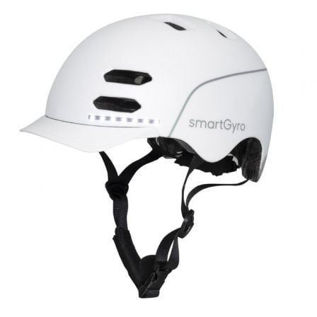 CASCO PARA ADULTO SMARTGYRO HELMET/ TAMANO L/ BLANCO | Accesorios para patinetes