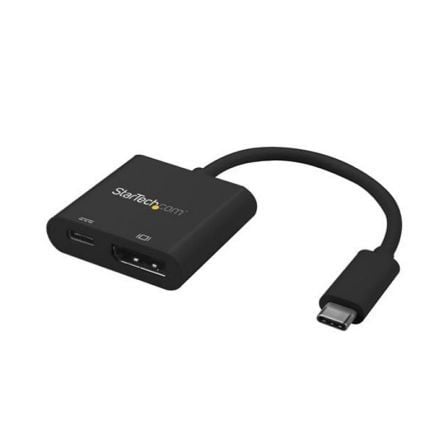 ADAPTADOR GRAFICO EXTERNO STARTECH CDP2DPUCP - USB TIPO-C A DISPLAYPORT CON ENTREGA DE POTENCIA