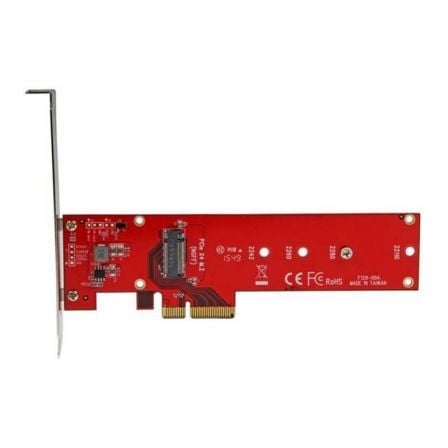 ADAPTADOR PCI EXPRESS X4 A M.2 STARTECH PEX4M2E1 - COMPATIBLE CON UNIDADES SSD PCIE M.2 (NVME Y AHCI): 2242 / 2260 / 2280 / 2211